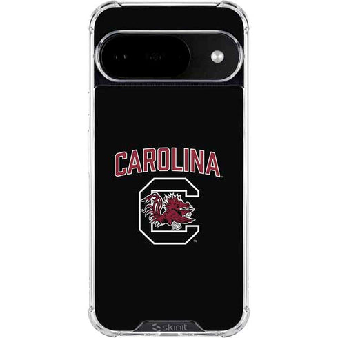 University of South Carolina Athletic Text & Logo Google Pixel 10 Clear Case